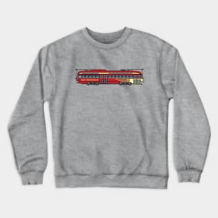 San Francisco Street Car Crewneck Sweatshirt